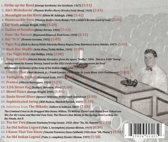 George Wright CD